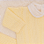 Saída de Maternidade Bebê Menina Tricot Amarelo Bebê Trigo 6 Peças - Imagem 4