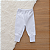 Kit Body Peter Pan + Calça Pé Reversível Suedine Branco 100% Algodão - Imagem 3
