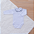 Kit Body Gola Bordado Ursinho + Calça Suedine Branco 100% Algodão - Imagem 3