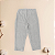 Conjunto 2 Peças Infantil Menino Capuz Plush Azul Royal Cinza - Imagem 3