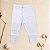 Conjunto 2 Peças Bebê Body Calça Térmico UV 50 Branco - Imagem 4
