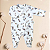 Macacão Bebê Soft Premium Zíper Carrinhos Vintage Pijama - Imagem 3