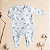 Macacão Bebê Soft Premium Zíper Dinossauro Pijama - Imagem 2