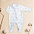 Macacão Bebê Soft Premium Zíper Floral Pijama - Imagem 3