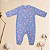 Macacão Bebê Soft Premium Zíper Floral Delicado Pijama - Imagem 3