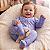 Macacão Bebê Soft Premium Zíper Floral Delicado Pijama - Imagem 4