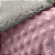 Cobertor Bebê Dupla Face Pipoquinha com Sherpa Rosa 90x75cm - Imagem 2