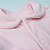 Conjunto Macacão Bebê Menina Suedine Bordado e Casaco Plush Rosa - Imagem 5