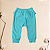 Conjunto 2 Peças Bebê Menina Plush Azul Turquesa com Babadinhos e Laço - Imagem 7