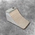 Pocket Quarter Pipe com coping em alumínio para skate de dedo obstáculo para Fingerboard - Imagem 1