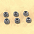Porcas Auto-Travantes LockNuts para trucks de Fingerboard e skate de dedos - Imagem 1