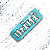 Deck BOXY "Blue Sky Mini" para Fingerboard Skate de dedo - Imagem 1