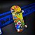 Fingerboard completo 34mm Mini SKT Co. modelo "Psicodelic Rat" - Imagem 4