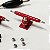 Trucks 3.0 PRO 34mm kit completo - Vermelho - Imagem 4