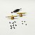 Trucks 3.0 PRO 34mm kit completo - Bege - Imagem 2