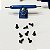 Trucks 3.0 PRO 34mm kit completo - Azul Royal - Imagem 4