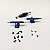 Trucks 3.0 PRO 34mm kit completo - Azul Royal - Imagem 2