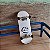 Fingerboard completo 34mm Mini SKT Co. modelo "Painted Skull" - Arte Michel Vidal - Imagem 7