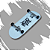 Fingerboard completo 34mm Mini SKT Co. modelo "TAG MINI" - Arte @mvidal.artes - Imagem 1