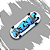Fingerboard completo 34mm Mini SKT Co. modelo "Graffiti MINI 1" - Imagem 1