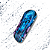 Deck "Cibernetic Skull" para Fingerboard Skate de dedo - Imagem 1
