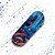 Deck "Dark Days" para Fingerboard Skate de dedo / Arte - @mvidal.artes - Imagem 1