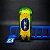 Deck Split Ply modelo "Brazilian Flag" 34mm STREET-V3 MID para Fingerboard Skate de Dedos - Imagem 3