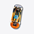 Fingerboard "In Flames" 34mm Skate de Dedo Completo Profissional - Imagem 1