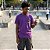 Camiseta Quarter Scrap Moe Fingerboard Forever Skate de Dedos Roxa - Imagem 1