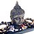 Castiçal Zen Garden com Buda Bronzeado - Imagem 4