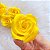 Rosa para cabelo cigana - Amarela - Imagem 1