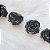 Rosa para cabelo pomba gira ou malandra - Preto - Imagem 4