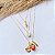 Conjunto de 3 correntes de iansã - Banhada a ouro 18k - Imagem 1