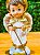 São Rafael Baby Resina- 15cm - Imagem 3