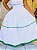 Saia Oxford com bordado verde - Imagem 3