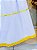 Saia Oxford com bordado amarelo - Imagem 2