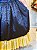 Saia Jacquard preta e amarelo - Imagem 5