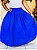 Saia Chiffon Azul escura - Imagem 1