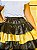 Saia 7 babado amarelo e preto - Imagem 2