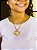 Colar Banhado a Ouro Concha - Imagem 1