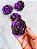 Rosa para cabelo pomba gira - Preto e Roxo - Imagem 2