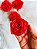 Rosa para cabelo pomba gira ou Cigana - vermelho - Imagem 2