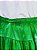 Saia verde brilhosa com forro - Imagem 2