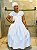 Conjunto Feminino microfibra 3 peças branco - Imagem 1