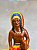 Imagem Caboclo Pedra Preta  - Gesso 18cm - Imagem 2