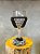 Taça luxo Pomba Gira preto com prata - Imagem 1