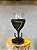 Taça luxo 7 com tridente preto com dourado - Imagem 1