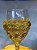 Taça luxo dourado com cristal - Imagem 3