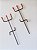 Tridente garfo para Exu 20cm - Imagem 2