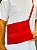 Bolsinha Cambone/médium com ziper Vermelho - Imagem 2